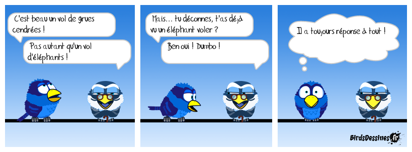 ☺ Ça vole... pas haut ☺☺
