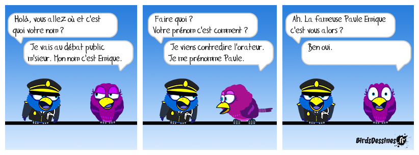 Ça y est on l'a trouvée.