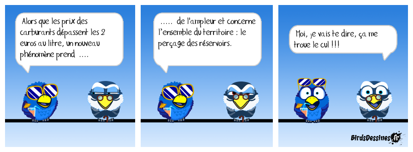 Un petit trou et c’est dans le bidon !
