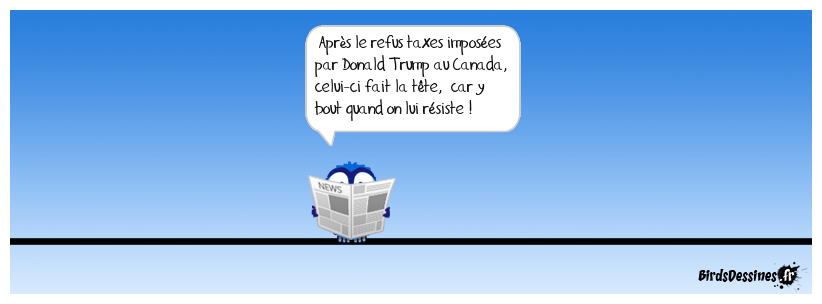 Il tape sa criss l’amerloque !