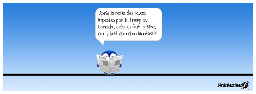Il tape sa criss l’amerloque !