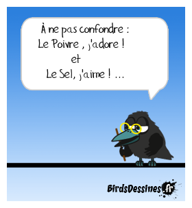 Le condiment : 