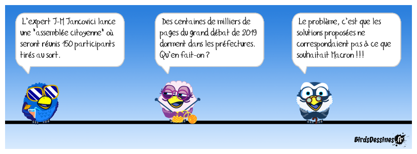 Encore une assemblée citoyenne pour brasser de l’air !