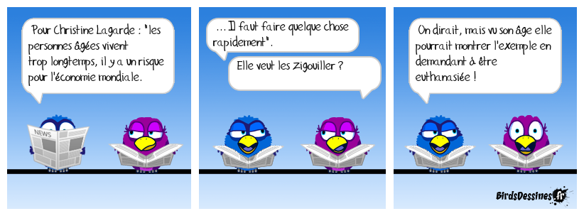 Ce serait bien qu'elle fasse le sacrifice de sa personne.