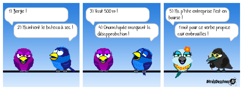 Charade et embrouillamini !