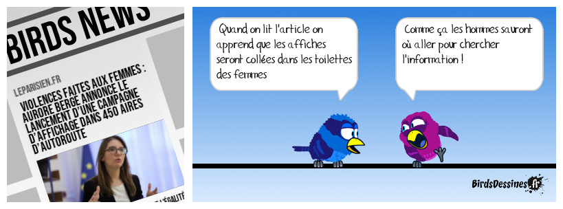 Violences faites aux femmes: affichage dans leurs toilettes !