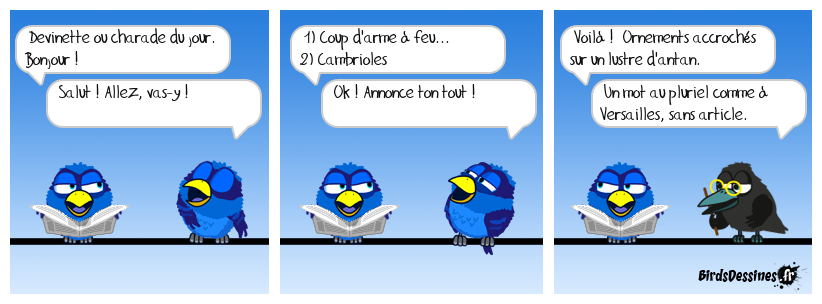 Devinette/charrade du jour