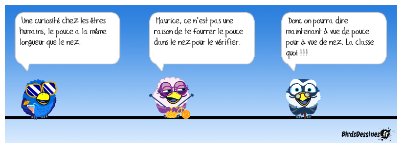 Ça reste quand même au pif !