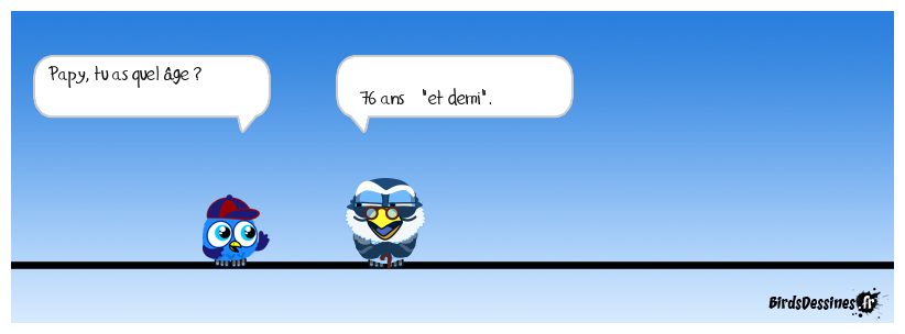 Vieux, on retombe dans l'enfance !