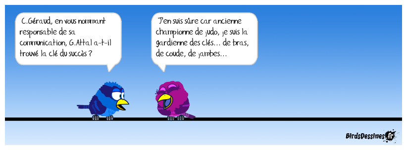 La gardienne des clés d'Attal...