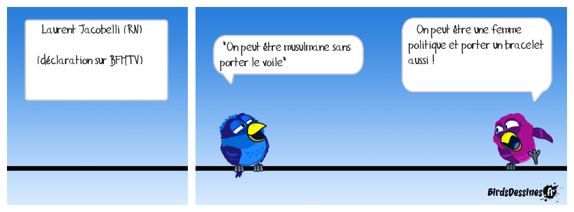 Moins de voiles dans la marine !