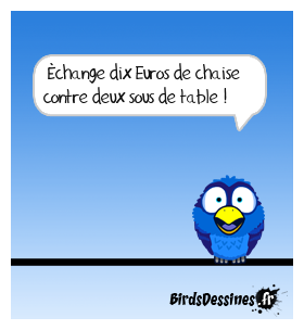 Dans les tables ...