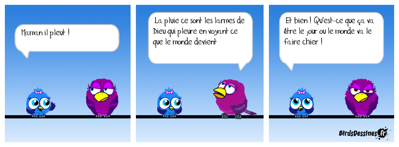 Tant que c'est la pluie ...