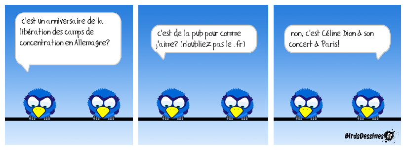 Céline, attention de ne pas perdre un os sur scène!
