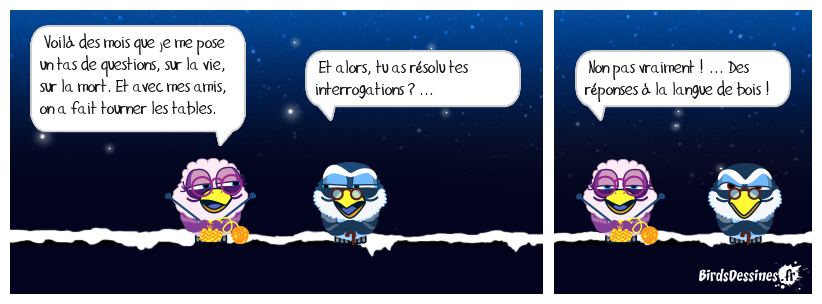 comme des bœufs dans les tables ...