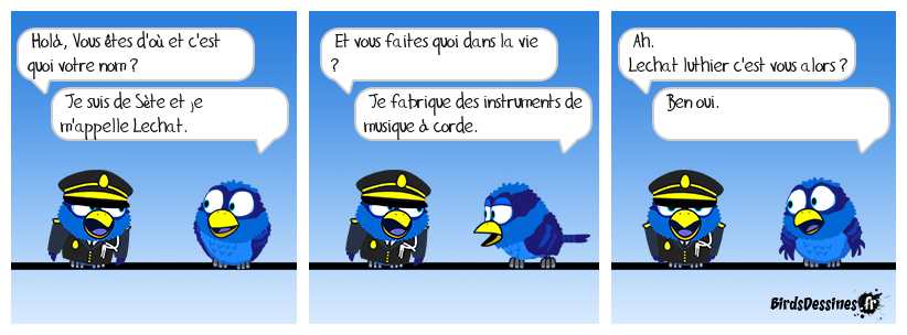Venant de Sète, c'est normal....