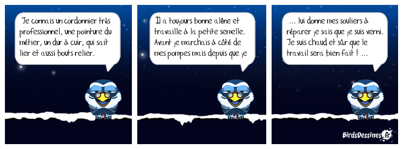 enfin chaussure à son pied ...
