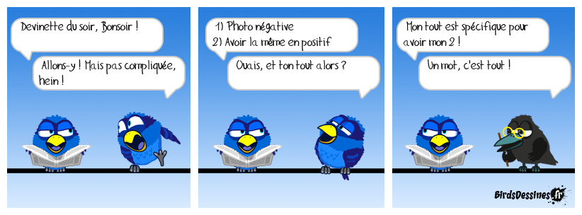 Devinette du soir, bonsoir !