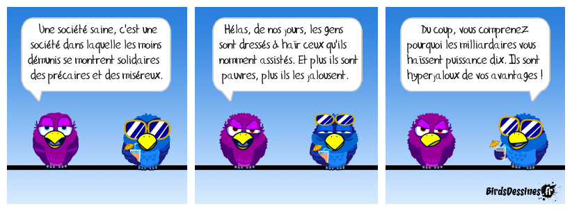 Salauds de pauvres !