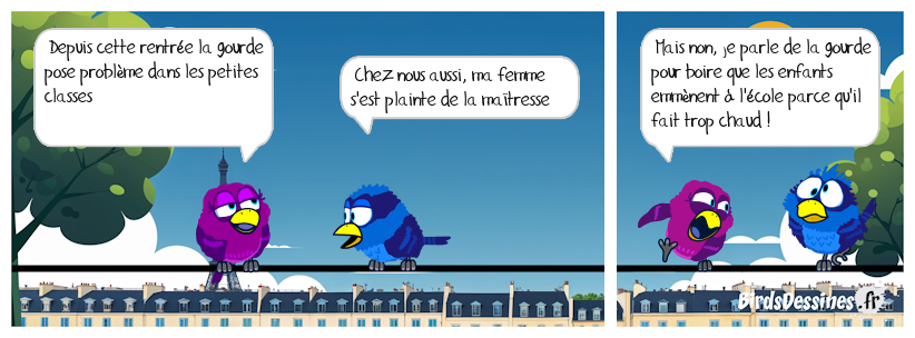 La gourde pose problème à l'école !
