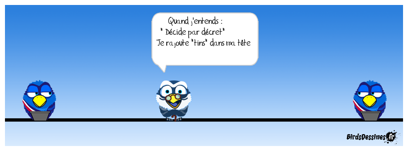 « des crétins au pouvoir »