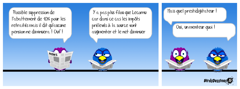 Lecornu, maître prestidigitateur !