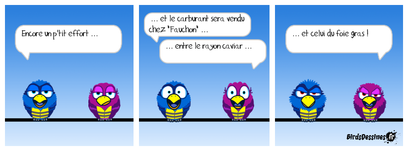 C'est du Beluga ? ... Oh non, Monsieur, c'est de l'Ormuz !