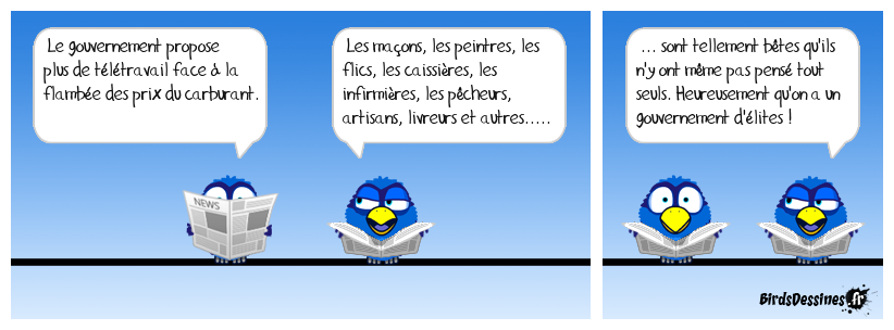 Ils ont vraiment de la chance de tomber sur un peuple qui n'a plus de couilles !