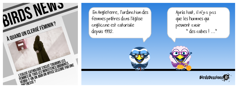 Qui c'est qui porte la robe ! ...