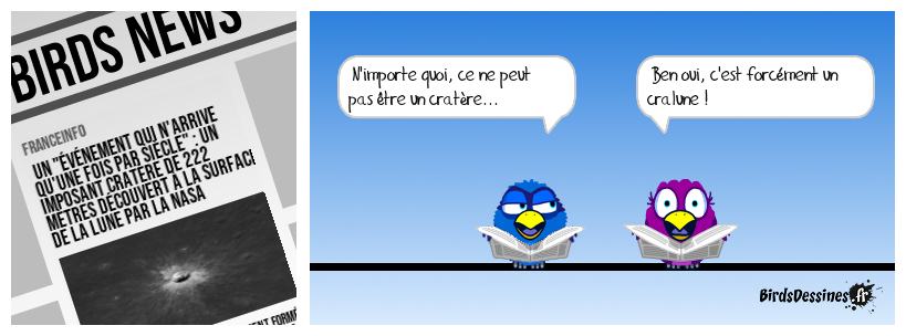 Un cralune a été récemment repéré !