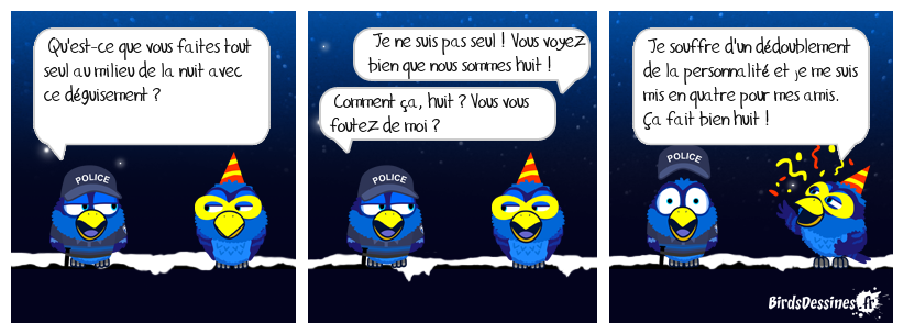 Et en plus je me moque du tiers comme du quart ! 🙃