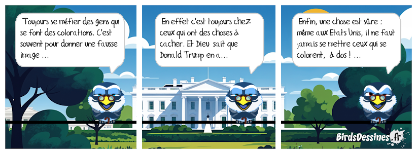 Pas de prises de bec avec Donald ...
