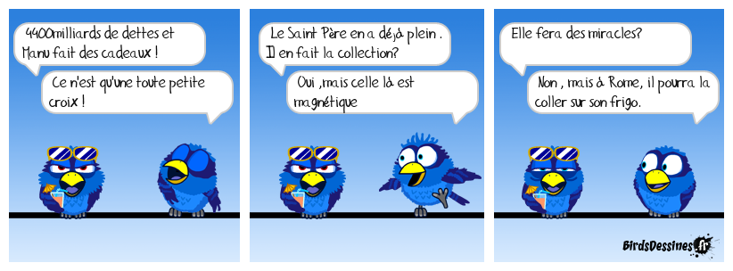 Sa générosité nous perdra !!