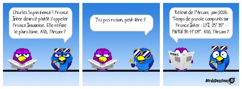 Sapin sous OQFI (Obligation de Quitter France Inter)