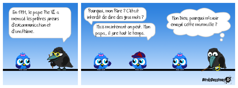 À  l'occasion de la visite du pape, un peu d'histoire !