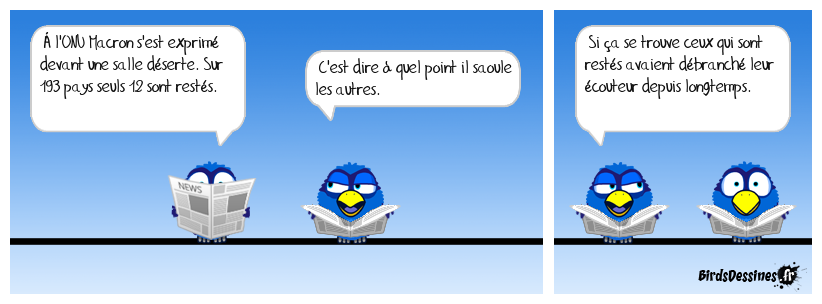 Il fait l'unanimité même là bas.