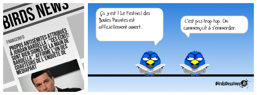 Bientôt il va falloir lire la presse avec une pince à linge sur le nez !