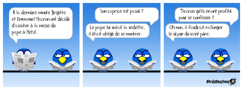 Il a craqué !