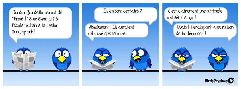 Il paraît même qu'il a dit 