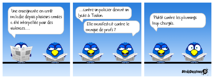 Encore une folle du boulot !