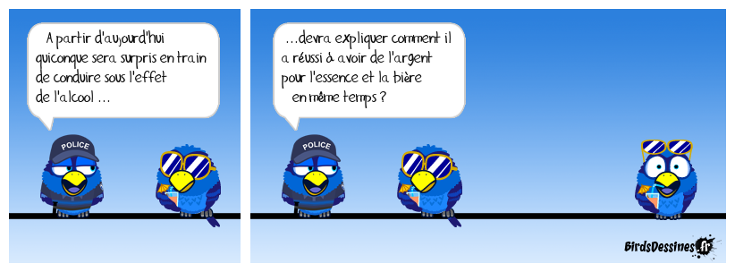 « Levons nos verres, pas nos voitures ! »