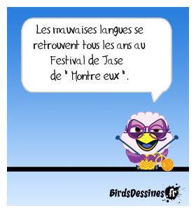 Surtout tu le répètes à personne ...