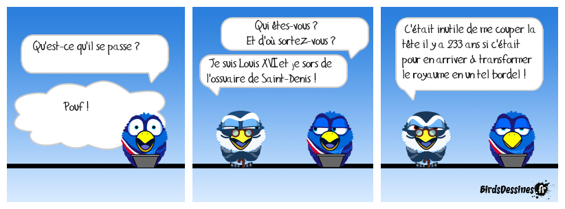 Message royal de l'au-delà : c'était mieux avant !