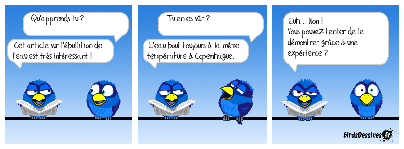 ébullition de l'eau
