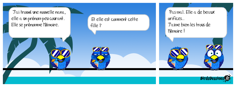 C'est lui qui le dit, j'y suis pour rien là.