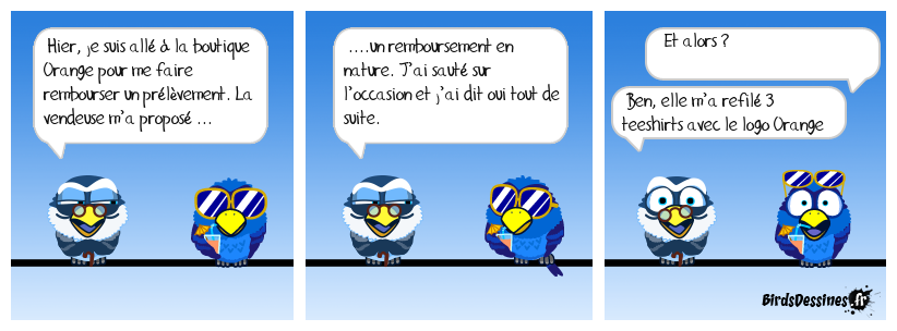 C’était trop beau !