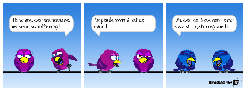 Une vraie peau d'hareng !