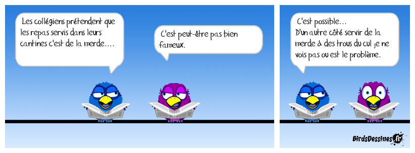 Repas à la cantoche.....