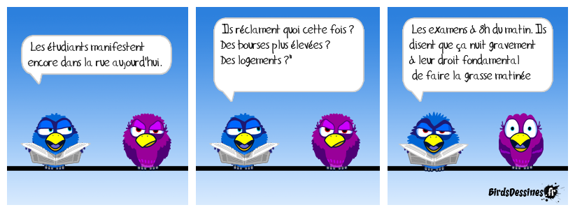 Les revendications de la jeunesse
