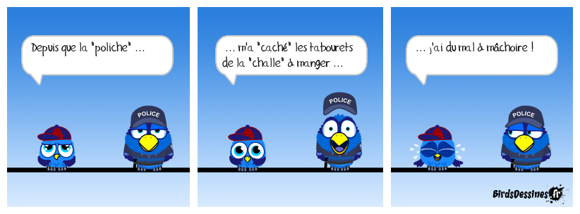 Pas grave mon p'tit ... prends une chaise !